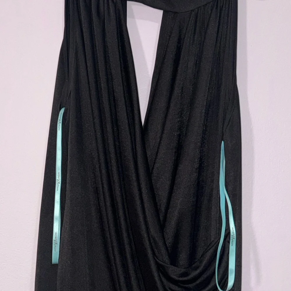 Marciano Black Dress with Blue Highlights - Picture 4 of 4